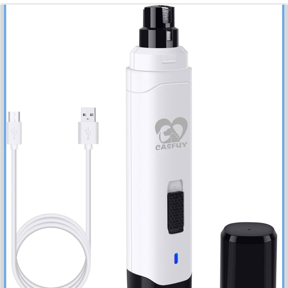 2-Speed Pet Nail Grinder with USB Charging - Picture 3 of 8